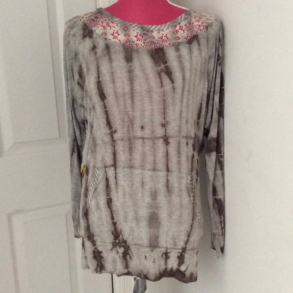New Gypsy Daisy tie dyed tunic